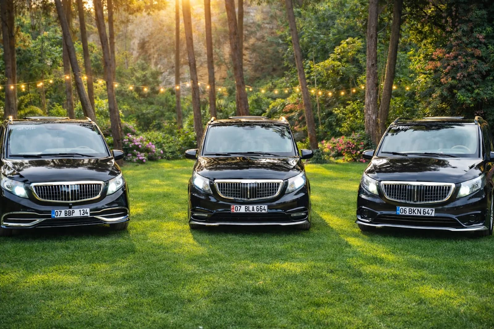 Dinka Transfer fleet on location